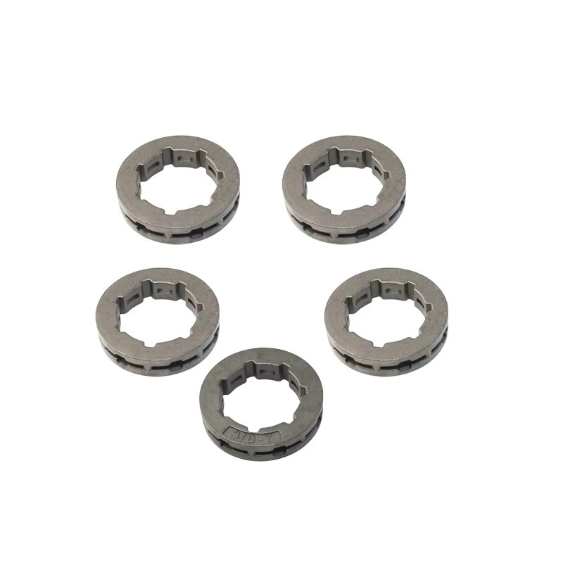 5er Set Husqvarna Kettenradfelgen 3/8 7T für Kettensägen Modelle 254 257 260 262 263 266 268 272 280 281 285 288 298 480 3120XP JUNGLE und L-65 - Bild 2