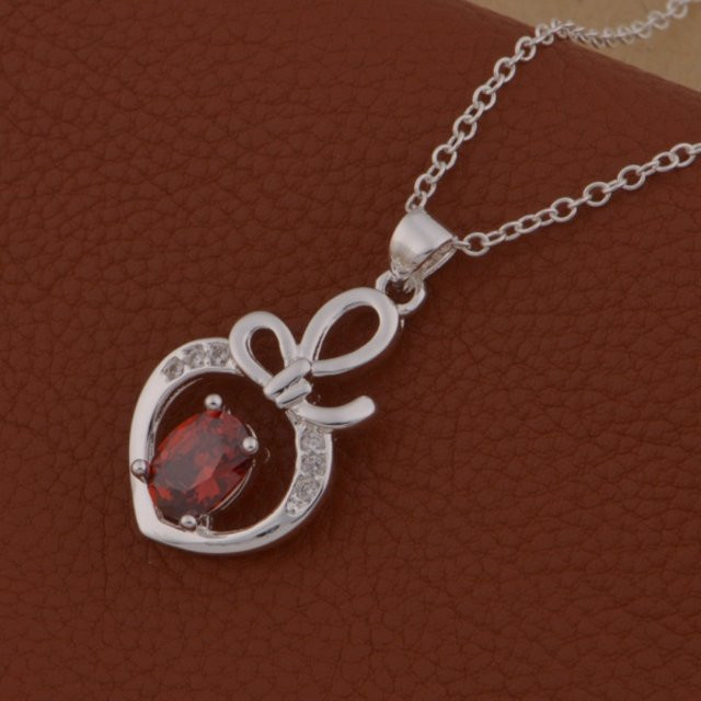 SAY Halskette 925 Silber, Zirkonia, Damen - Bild 1