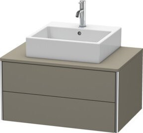 Duravit Waschtischunterschrank XSquare wandhängend mit 2 Schubladen, B/T: 80 x 54,8 cm - Bild 1