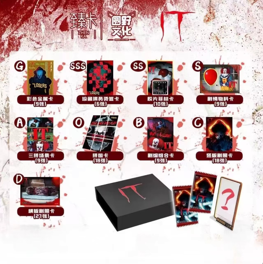 Bandai The Clown Returns, Sammlerkarten-Serie, Blind Box, Set / Bundle - Bild 2