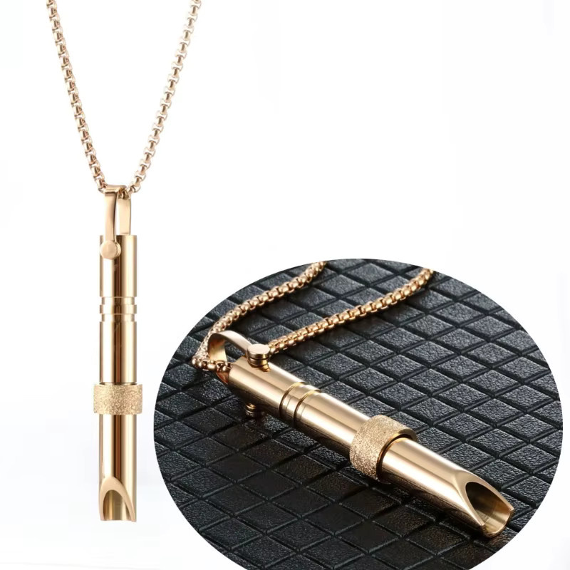 ZHIXUN Halskette Edelstahl, Unisex - Bild 2