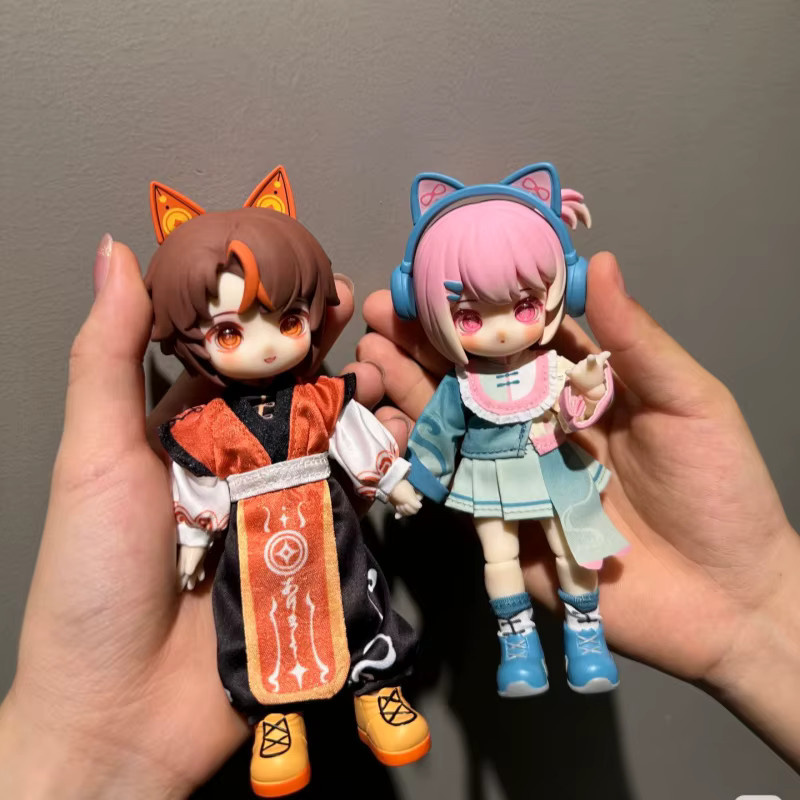 Luo Jiujiu Nagi Yunxu Ji Serie 1/12 Bjd Blind Box Figur, Bunt / Mehrfarbig - Bild 3