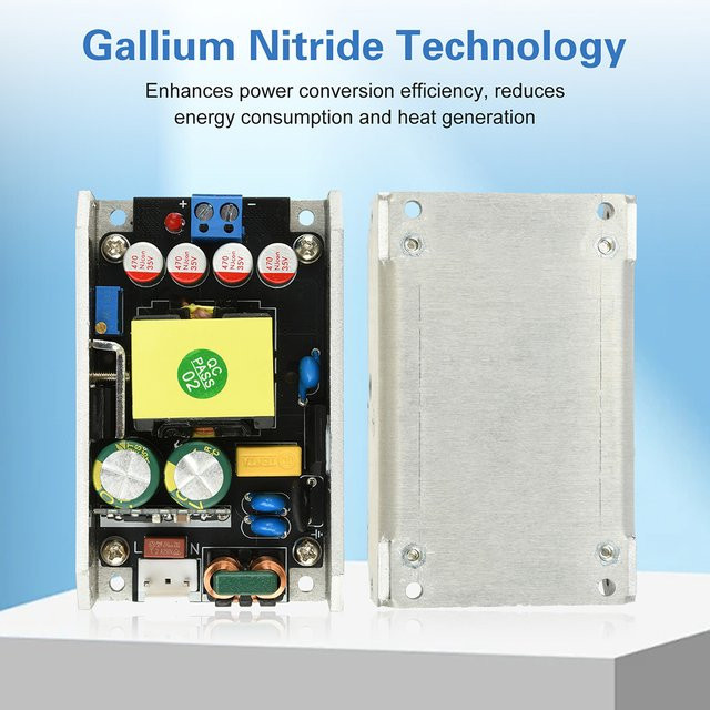 Gaqqee Galliumnitrid Leistungsmodul Schaltnetzteil 100W/150W AC 95-265V zu DC 12/24V oder AC 170-265V zu DC 12/24V - Bild 1
