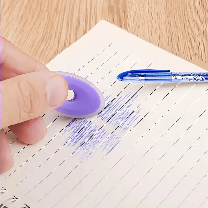 Löschbares Gelstift-Set mit 6 Farben und 0,5 mm Stiftstärke für Schule und Büro - Bild 1