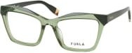 Furla VFU 767 V Korrektionsbrille, Vollrand, Quadratisch, Green, Damen - Bild 1