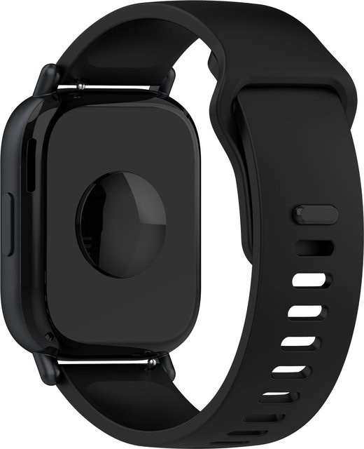 I LOVE LUO Uhrenarmband Silikon, Schwarz, 22 mm, für Xiaomi Redmi Watch 5 Active / 5 Lite - Bild 1
