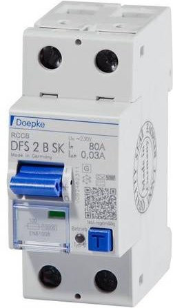 Doepke RCD FI-Schutzschalter in Weiß - Bild 1