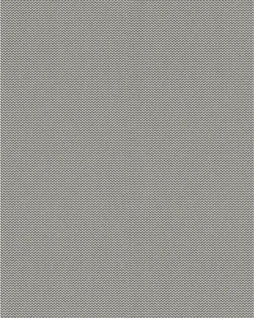 Marburg Vliestapete Grafisch Strickmuster in Greige-Platin, Farbe: Beige-Grau, B: 0,53 m x L: 10,05 m - Bild 1