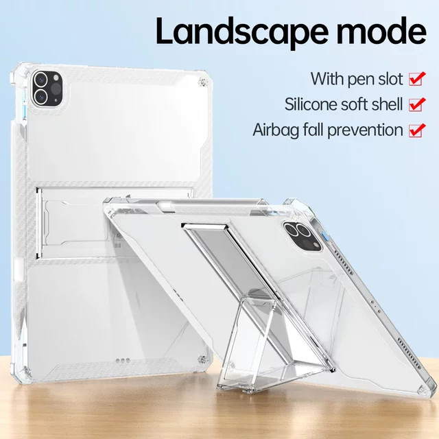 Transparente Schutzhülle für Apple iPad Modelle und iPad Air Pro Mini - Bild 1