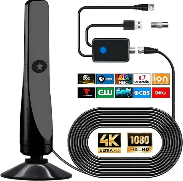 YUNYINMING DTMB Bodenwellenantenne für HDTV-T-Signalempfang, Schwarz - Bild 1