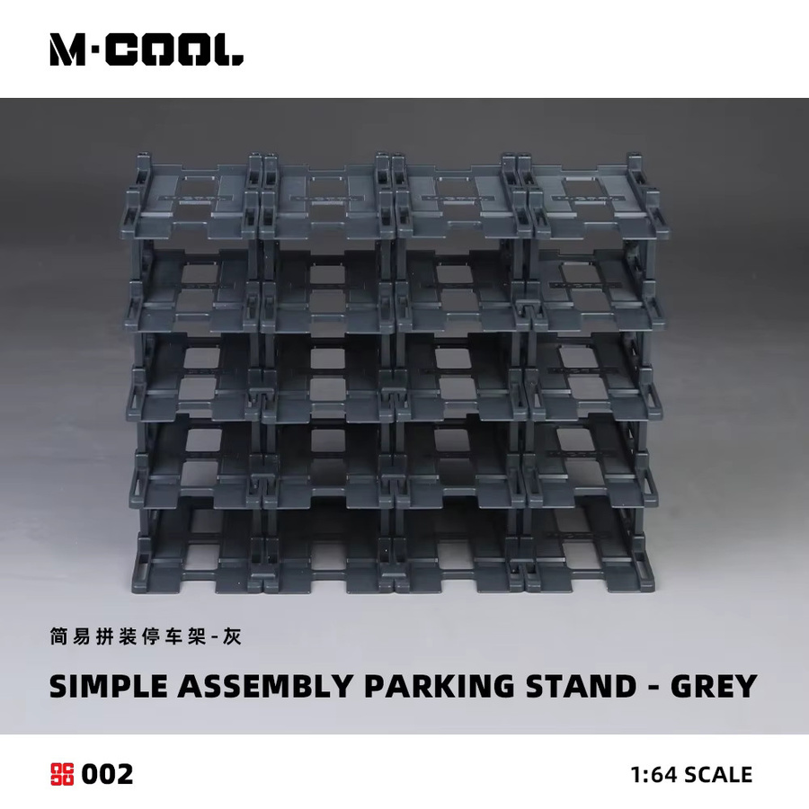 M·COOL Parkplatz-Diorama, 1:64, Blau - Bild 1