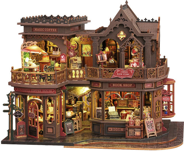 StartCabin DIY Große Puppe Haus, Holz Miniatur Möbel Puppenhaus, Modell Montage Spielzeug - Bild 1