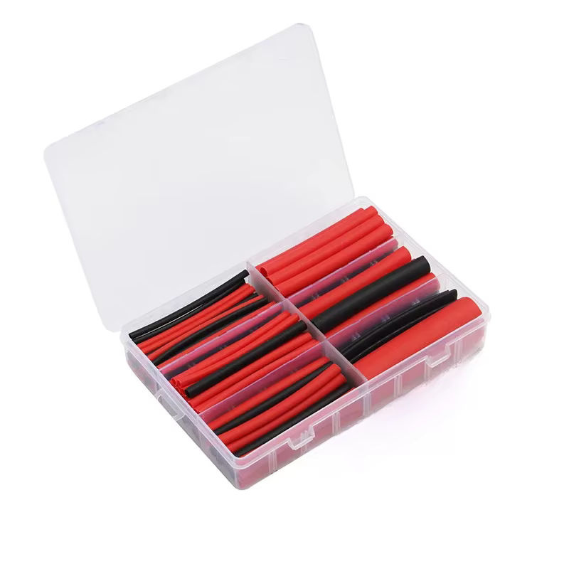 U-Angel-1988 Doppelwandiges Schrumpfschlauch-Set mit Klebstoff, 130 Stück, 6 Größen (Durchmesser: 1/16", 3/32", 1/8", 3/16", 1/4") - Bild 7
