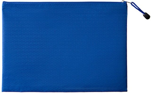 Wasserdichtes Federmäppchen mit Reißverschluss aus Textil in Schwarz oder Blau mit großem Fassungsvermögen - Bild 1