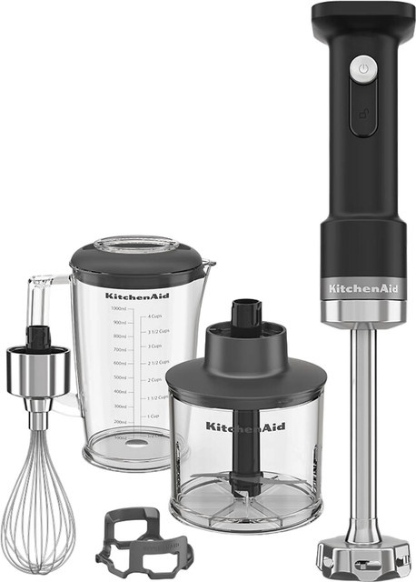 KitchenAid Cordless Go Stabmixer-Set, Schwarz, Akkubetrieben (ohne Akku) - Bild 1