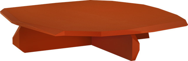 Objekte Unserer Tage Fels Couchtisch aus gewachstem Holz in Eiche oder Esche - Bild 1