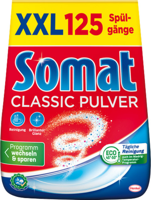Somat Classic Geschirrspülmittel Pulver für 125 Waschgänge - Bild 1