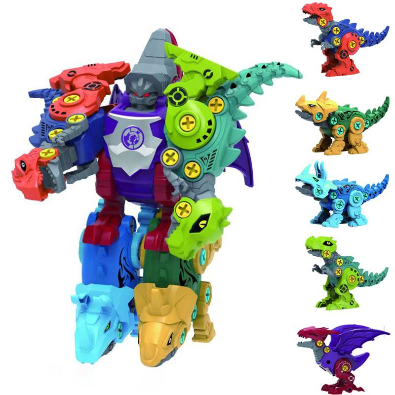 Yiran toy 1 Dinosaurier Transformation Dino Roboter Konstrukteur Set 7-12 Jahre - Bild 3