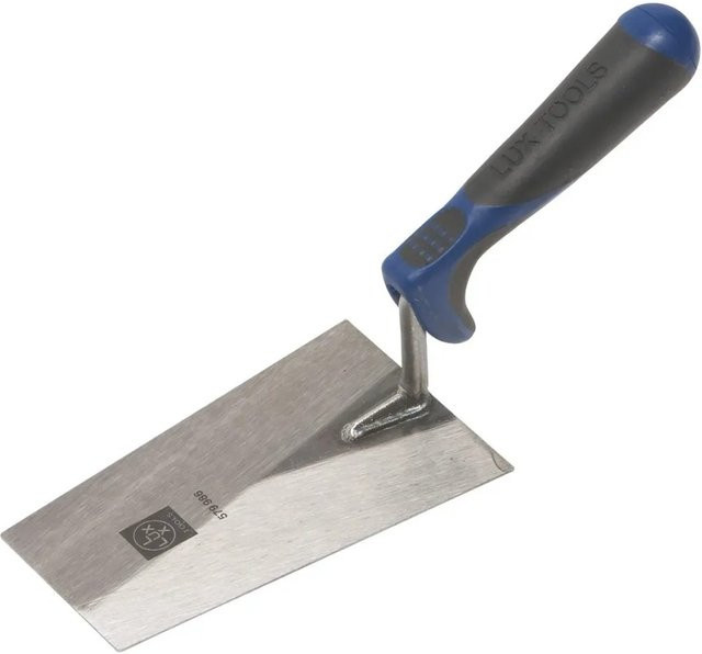 LUX-TOOLS Stuckateurkelle Comfort aus Edelstahl in Silber, B/T/H: 29,5 x 12,0 x 11,5 cm - Bild 1