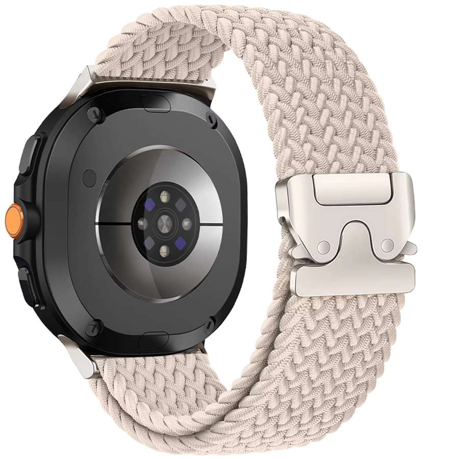 I LOVE LUO Uhrenarmband, Textil/NATO, Weiß, Unisex - Bild 1
