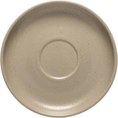 Costa Nova Teeuntertasse Pacifica aus Keramik, braun/beige, 24er Pack, Durchmesser: 16 cm, Höhe: 2,2 cm - Bild 1