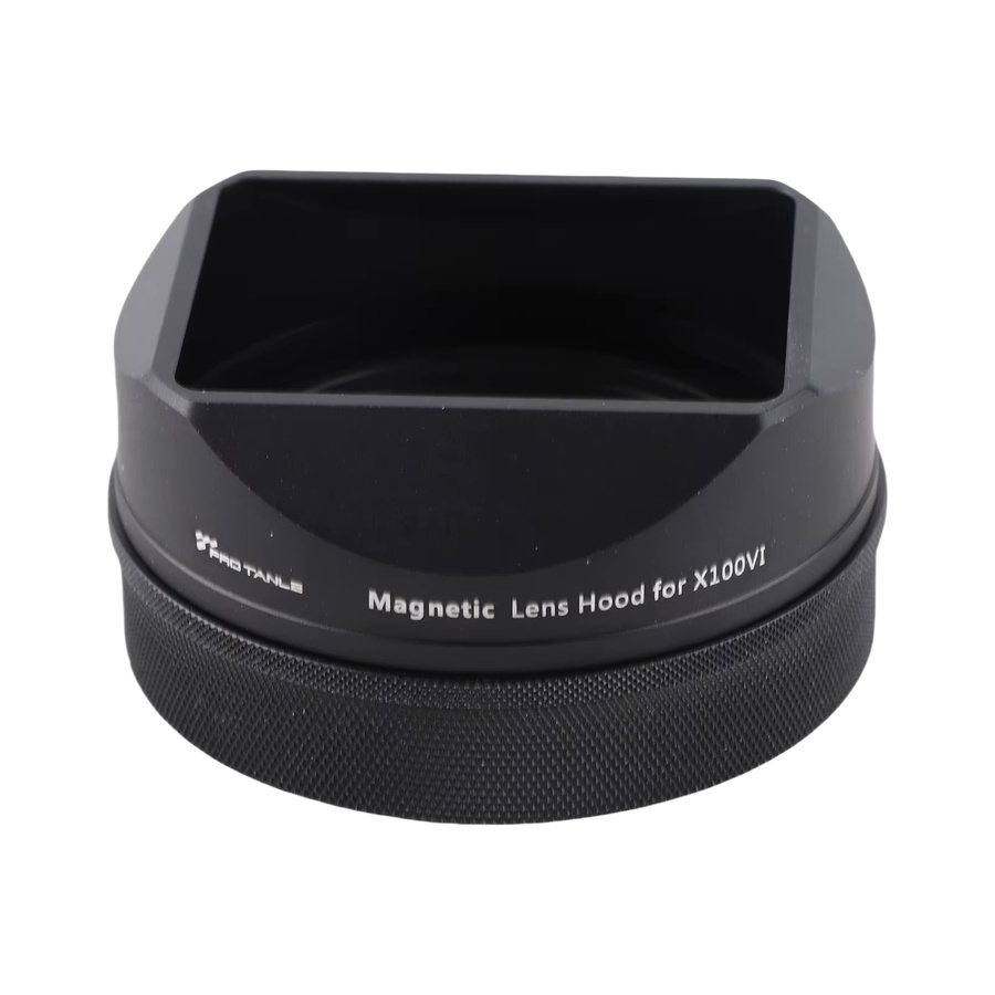 PRO TANLE Magnetische Gegenlichtblende aus Metall in Weiß für Fuji X100VI Kamerazubehör - Bild 2