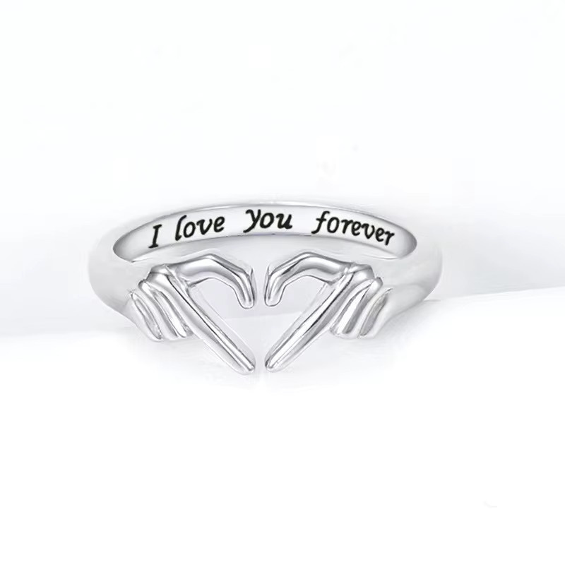 YDSMOSO Ring 925 Silber, Liebesherz, Damen - Bild 2