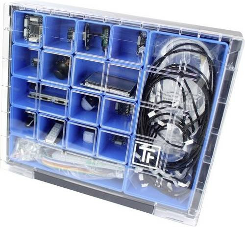 TinkerForge 54 Erweiterungsset für Einplatinen-Computer in Blau mit USB-C Anschluss - Bild 1