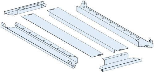 Schneider Electric PrismaSeT-P Kabeleinführungsplatte, 2-teilig, weiß, Breite: 30 cm, Tiefe: 60 cm - Bild 1