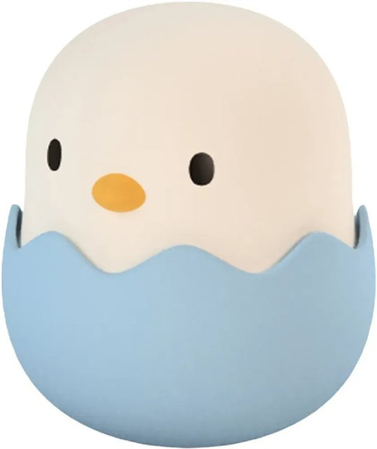 MegaLight LED-Nachtlicht Baby Eggy mit Akku, dimmbar, Blau - Bild 1