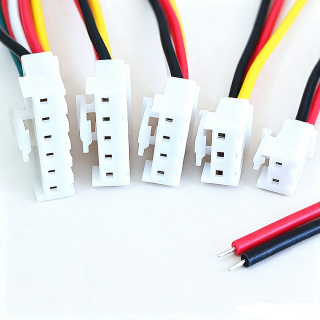 E-SIMPO VH 3,96mm Buchsensteckverbinder Kabel in Multicolour, 22AWG, verschiedene Polzahlen verfügbar - Bild 1