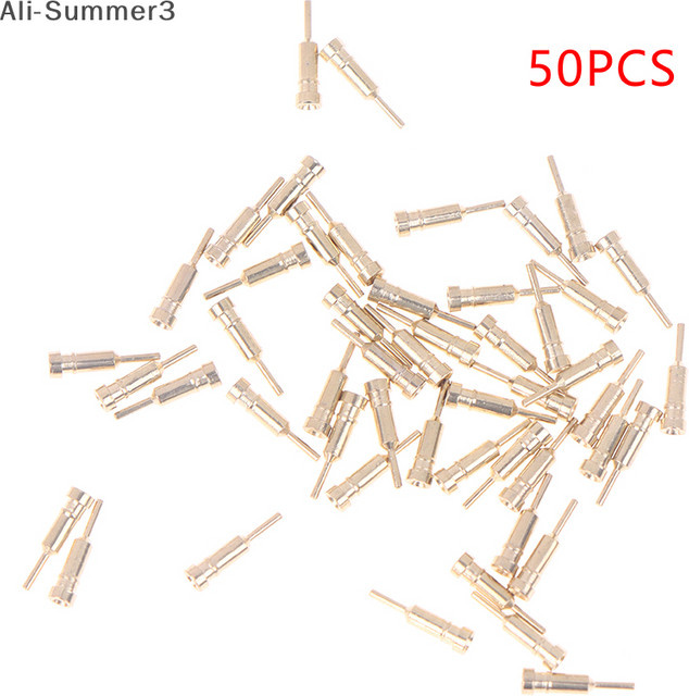 50 Stück Nixie VFD Röhren Buchsen Weibliche Pins in Gold für IN-14 IN-16 IN-19 QS18-12 QS16 YS13-3 Leuchtstoffröhren - Bild 1