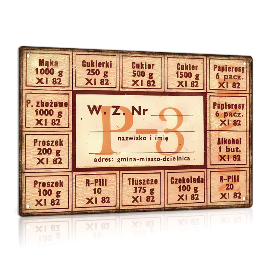 Putuo Decor Vintage Metallblechschild Wandkunst in Mehrfarben für Zuhause, Pub und Club - Bild 2