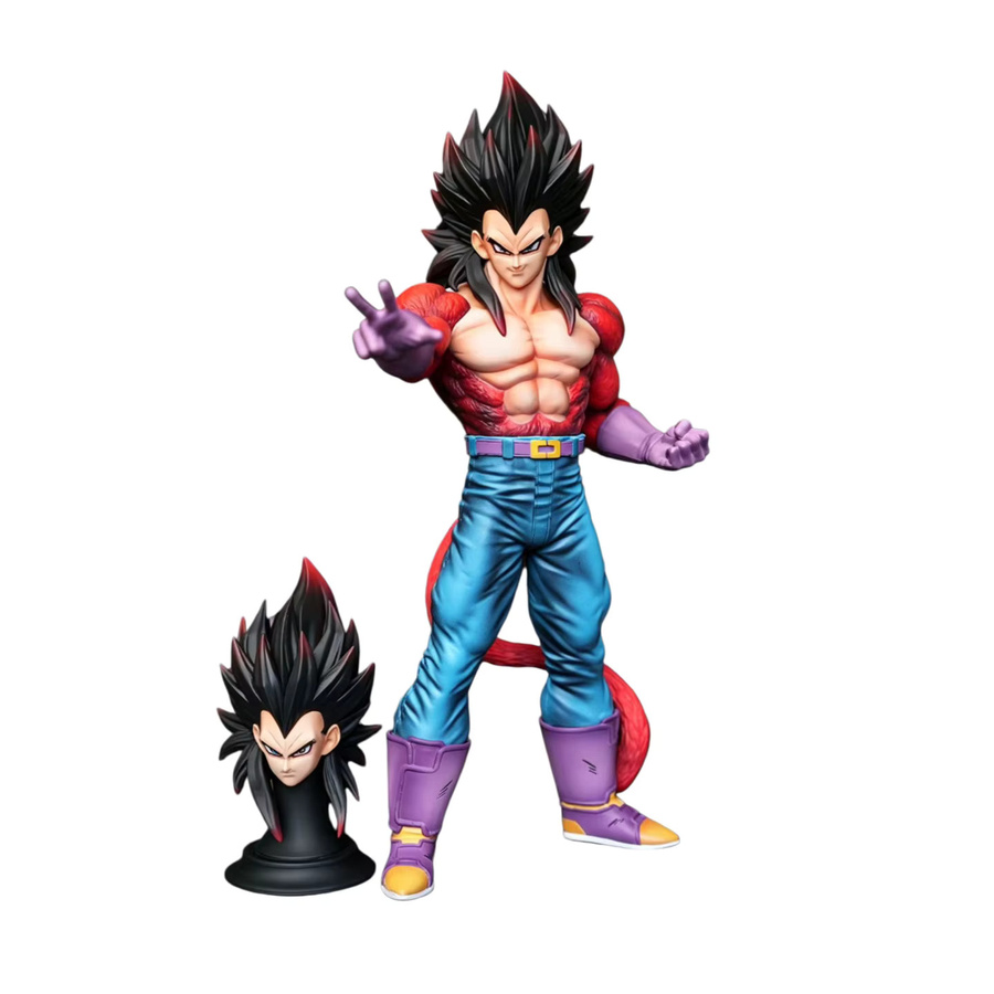 Bandai Dragon Ball Super Saiyan 4 Vegeta Actionfigur, Kunststoff - Bild 3