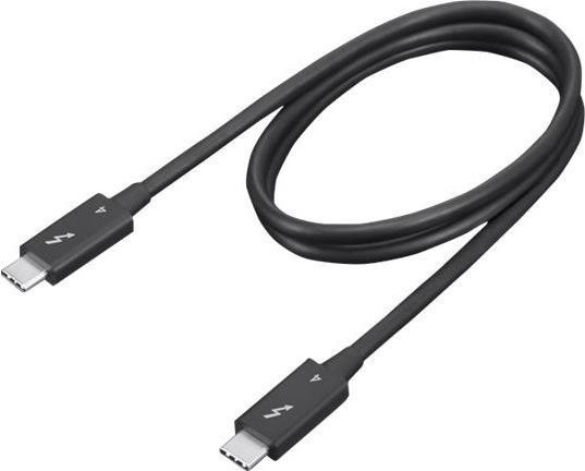 Lenovo Thunderbolt 4 USB-C auf USB-C Kabel in Schwarz, 70 cm, unterstützt 8K 60 Hz und 4K 60 Hz - Bild 1