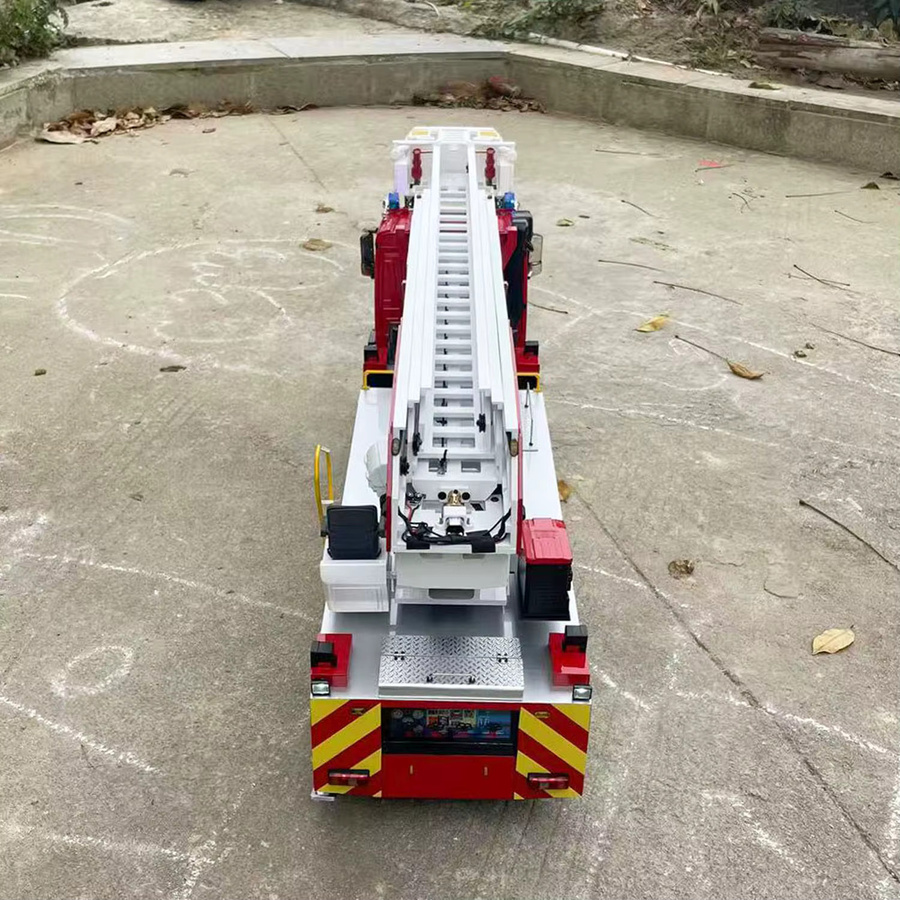 Wheelfun Hubarbeitsbühnen-Feuerwehrfahrzeug, RC-Modell, 1:14, Metallchassis - Bild 5