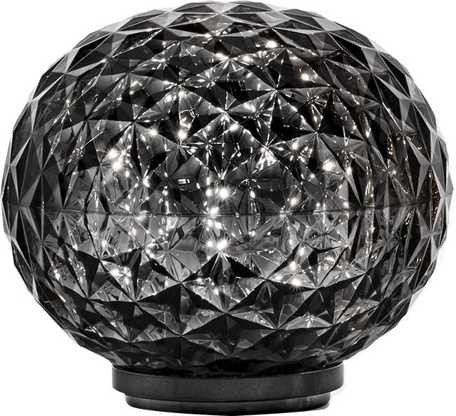 Kartell Mini Planet Akku Tischleuchte in Schwarz mit dimmbarer LED und Touch-Funktion - Bild 1