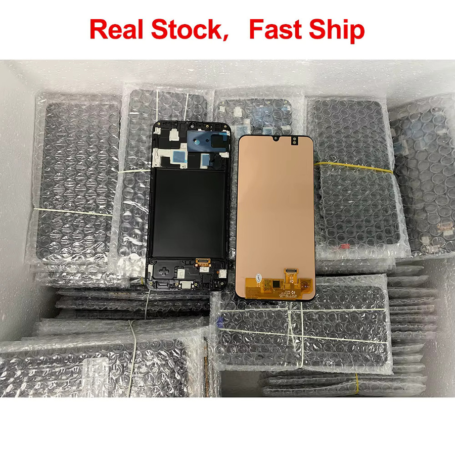Samsung Ersatz LCD Display mit AMOLED/TFT Touchscreen Digitizer in Schwarz für Galaxy A20 SM-A205F/DS - Bild 5