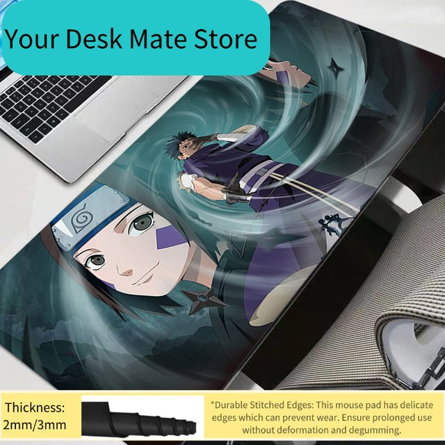 Bandai Naruto Anime Mauspad Schreibtischunterlage Multicolor - Bild 1