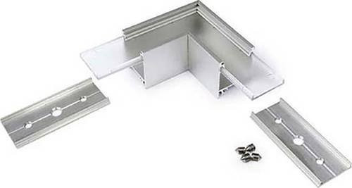 Brumberg Aluminium Verbinder in Silber, B/H: 50 x 50 mm - Bild 1
