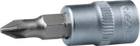 KS Tools Bit-Stecknuss PZ4 1/4 Zoll aus Edelstahl in Silber - Bild 1