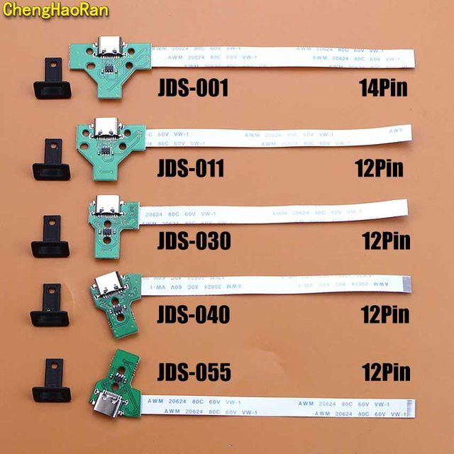 ChengHaoRan USB Typ-C Ladeboard für PS4 Controller mit Flexkabel für JDS 001 011 030 040 055 Modelle - Bild 1
