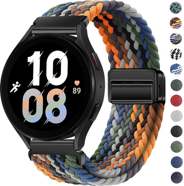CHIICSMART Uhrenarmband Nylon, 20mm, Bunt, Verstellbar - Bild 1