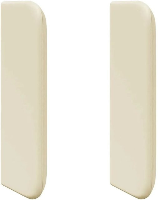 vidaXL Kopfteil Polsterteil in Beige, B/H/T: 40,5 x 40,5 x 4 cm - Bild 1