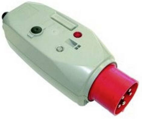 Zehnder Motorschutzstecker CEE 400V in Grau - Bild 1