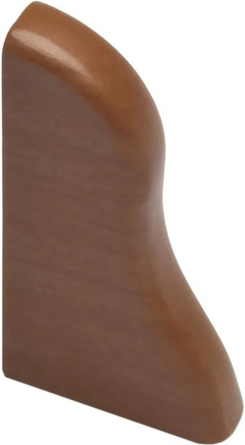 OBI Endstück Nuss aus PVC in Braun, 2 Stück - Bild 1