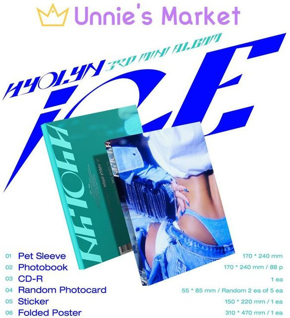HYOLYN iCE 3. Mini-Album CD in Blau - Bild 1