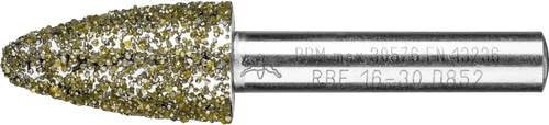 PFERD TOOLS Diamant-Schleifstift Rundbogen sehr grob Durchmesser: 16 mm, Schaft-Durchmesser: 8 mm, für Grau- und Sphäroguss - Bild 1