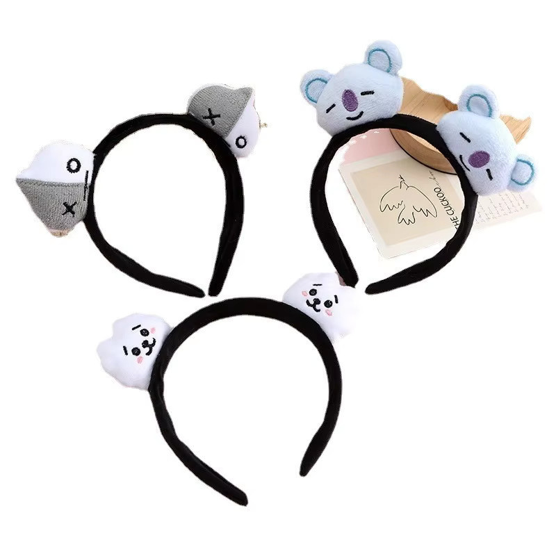 LINE FRIENDS BT21 Koya Shooky Mang Chimmy Cooky Puppen-Stirnband - Bild 2