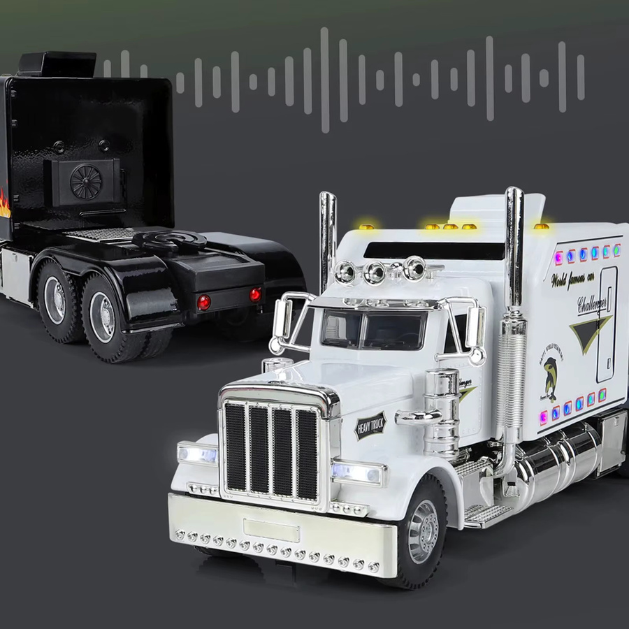 CCA Peterbilt 389 Traktoranhänger, LKW, Maßstab 1:24, Lonestar-Design - Bild 3